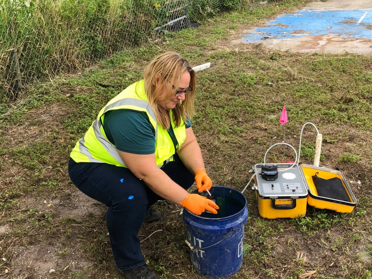The ELC team on a project site